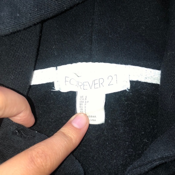 Forever 21 zip-up sweatshirt/hoodie - Picture 2 of 3